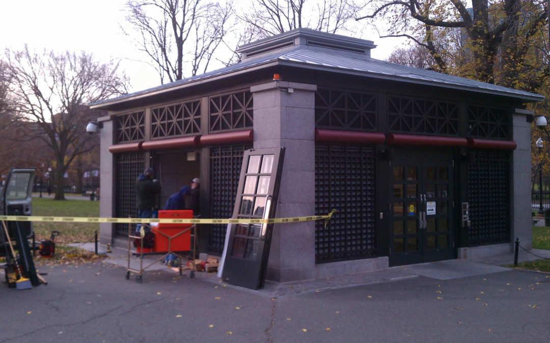 Boston Common Kiosk